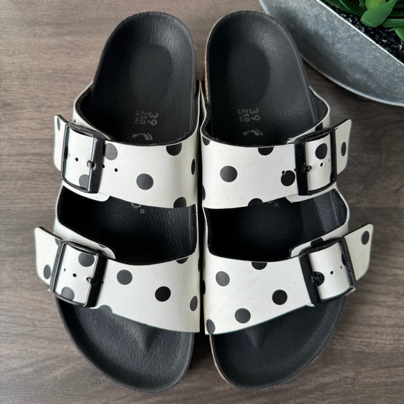BIRKENSTOCK Papillio Arizona Platform Dots Size 39 - Picture 3 of 5